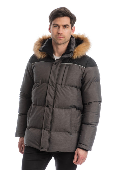 Horseware® Unisex Padded Parka with Removable Hood