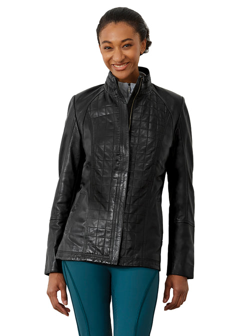 DS Ladies’ Moto Leather Jacket