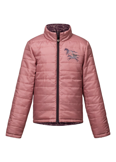 Kerrits® Kids’ Round Up Reversible Quilted Jacket