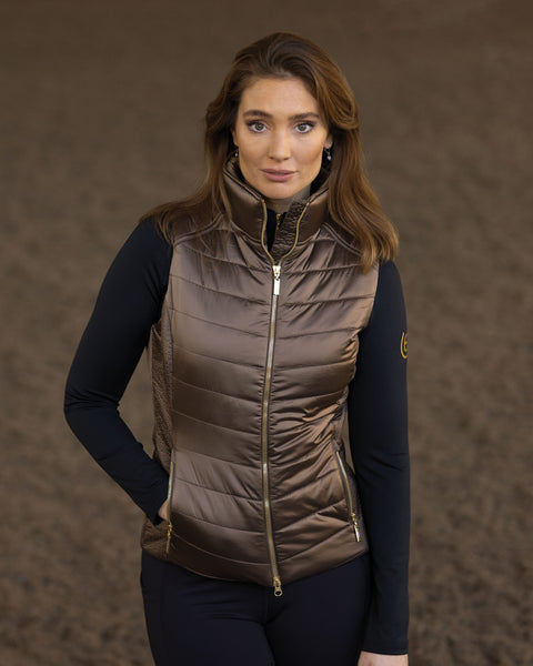 Equestrian Stockholm Ladies’ Vest - Champagne / Small - Vests