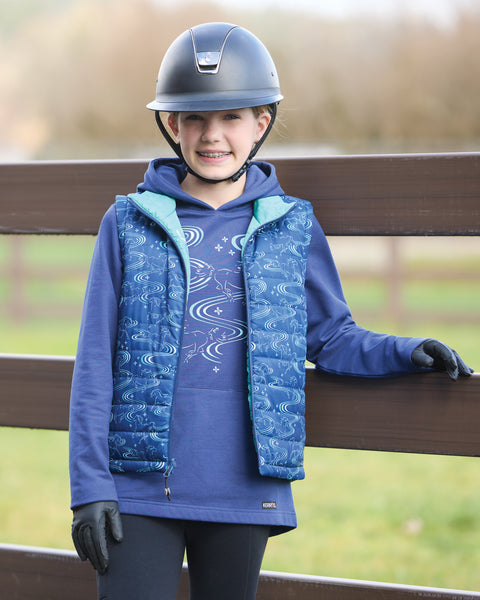 Kerrits® Kids' Ride The Wind Reversible Quilted Vest