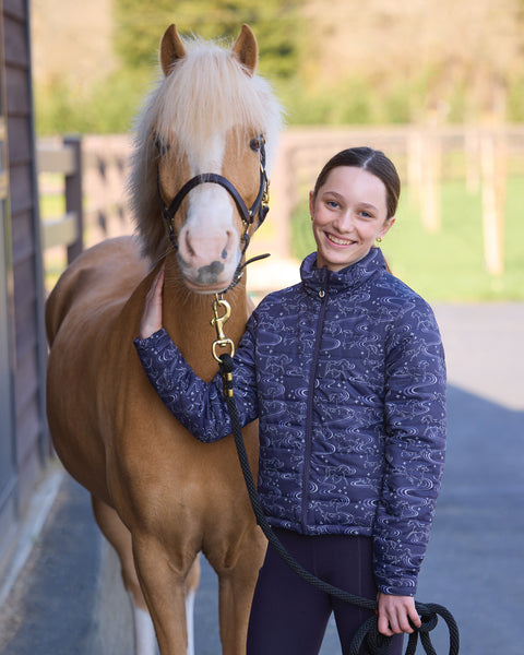 Kerrits® Kids' Ride The Wind Reversible Quilted Jacket