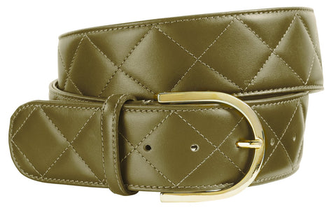 The Tailored Sportsman™ Quilted Leather C Belt