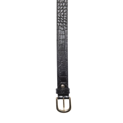 THE TAILORED SPORTSMAN™ What A Croc! Skinny Belt