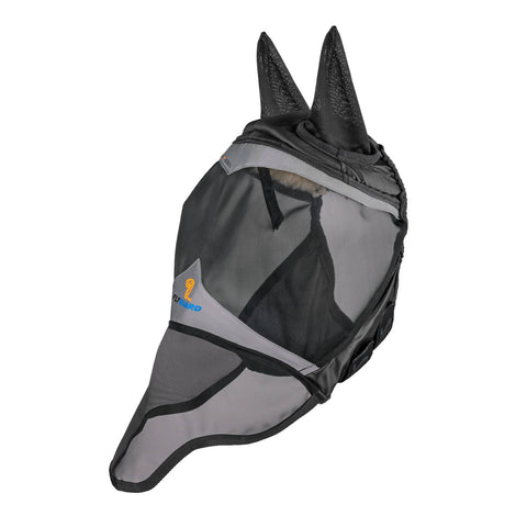Shires FlyGuard Pro Fine Mesh Fly Mask with Ears & Nose