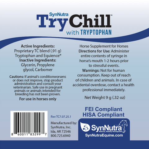 SynNutra Equine® Trychill™ Gel