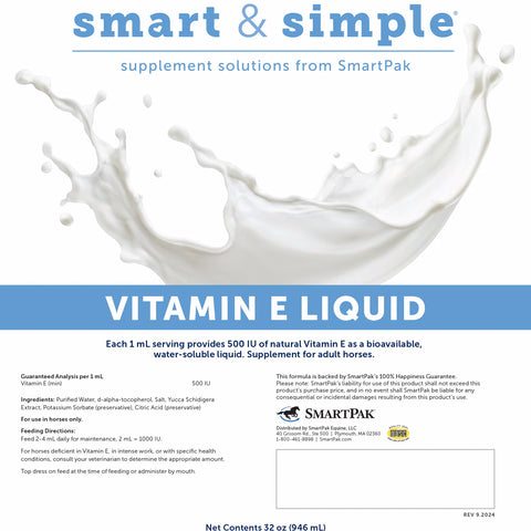 SmartEquine™ Smart & Simple Vitamin E Liquid