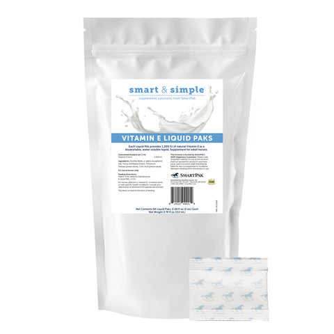 SmartEquine™ Smart & Simple Vitamin E Liquid–56 Liquid Packs