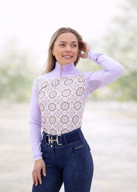 Novella® Equestrian The Faith Long-Sleeve Sun Shirt