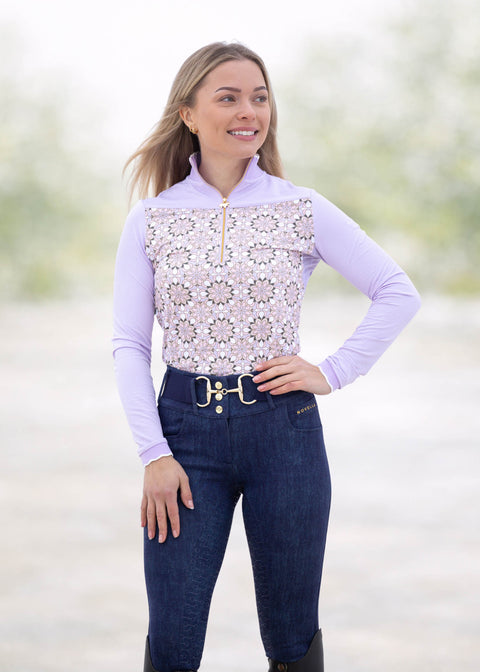 Novella® Equestrian The Faith Long-Sleeve Sun Shirt