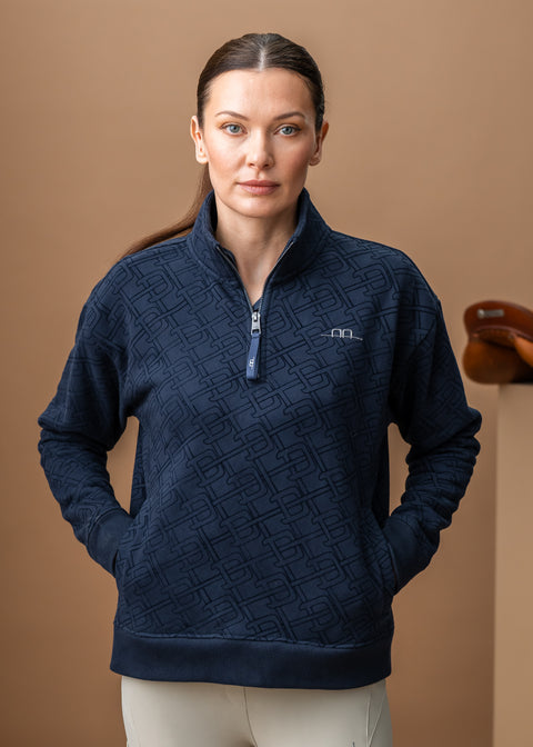 Alessandro Albanese® Gabriella Half-Zip Sweatshirt