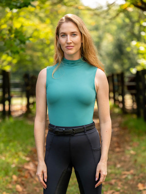 FITS® Ladies’ In Stride Mock Neck Sleeveless