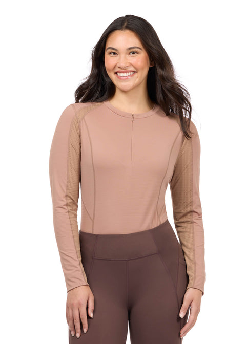 Kerrits® Ladies' Precision Long-Sleeve Crew Neck Tech Top