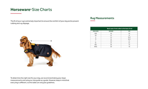 Horseware® Ireland Newmarket Dog Coat L-XXXL
