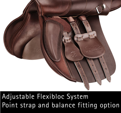 Bates All-Purpose SC+ Saddle in Luxe Leather with CAIR®