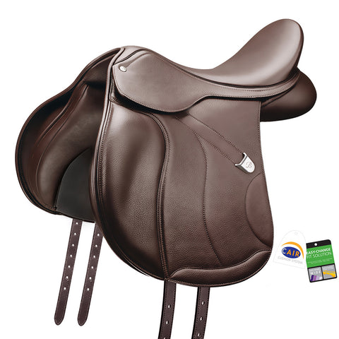 Bates WIDE All-Purpose+ Saddle in Luxe Leather with CAIR®