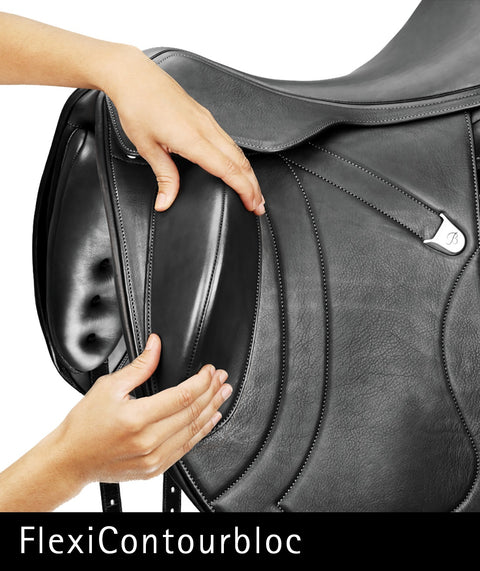 Bates Innova Mono+ Saddle in Luxe Leather with CAIR®