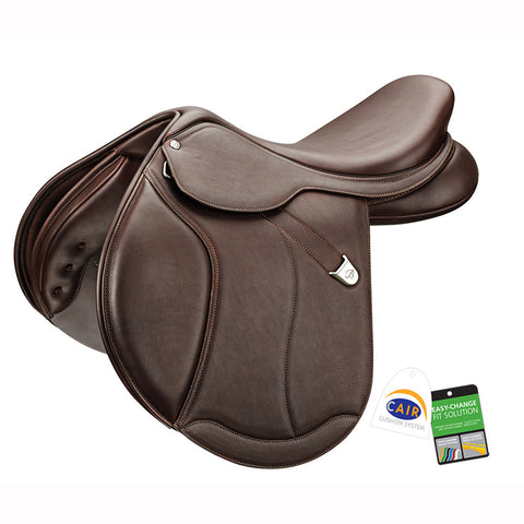 Bates Caprilli Close Contact+ Saddle in Luxe Leather with CAIR®